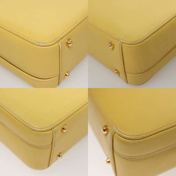 GUCCI Handbag Leather Yellow Gold - Picture 10 of 13